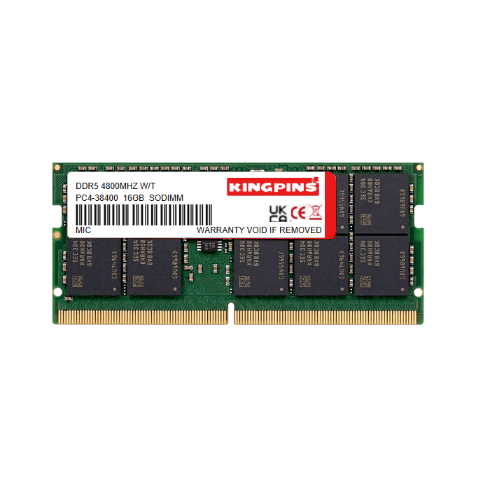 DDR5 4800Mhz 16GB Wide Temperature RDIMM PC5-38400 SODIMM MEMORY