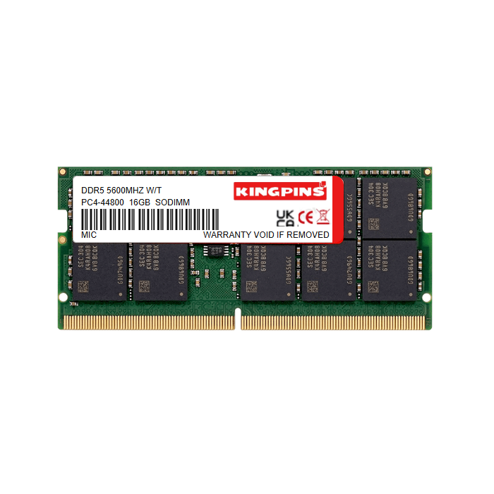 DDR5 5600Mhz 16GB Wide Temperature RDIMM PC5-44800 SODIMM MEMORY